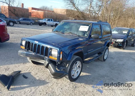 2001 Jeep Cherokee Sport from USA, damaged, VIN 1J4FF47S61L558985